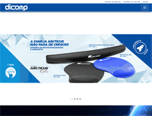 Tablet Screenshot of dicomp.com.br